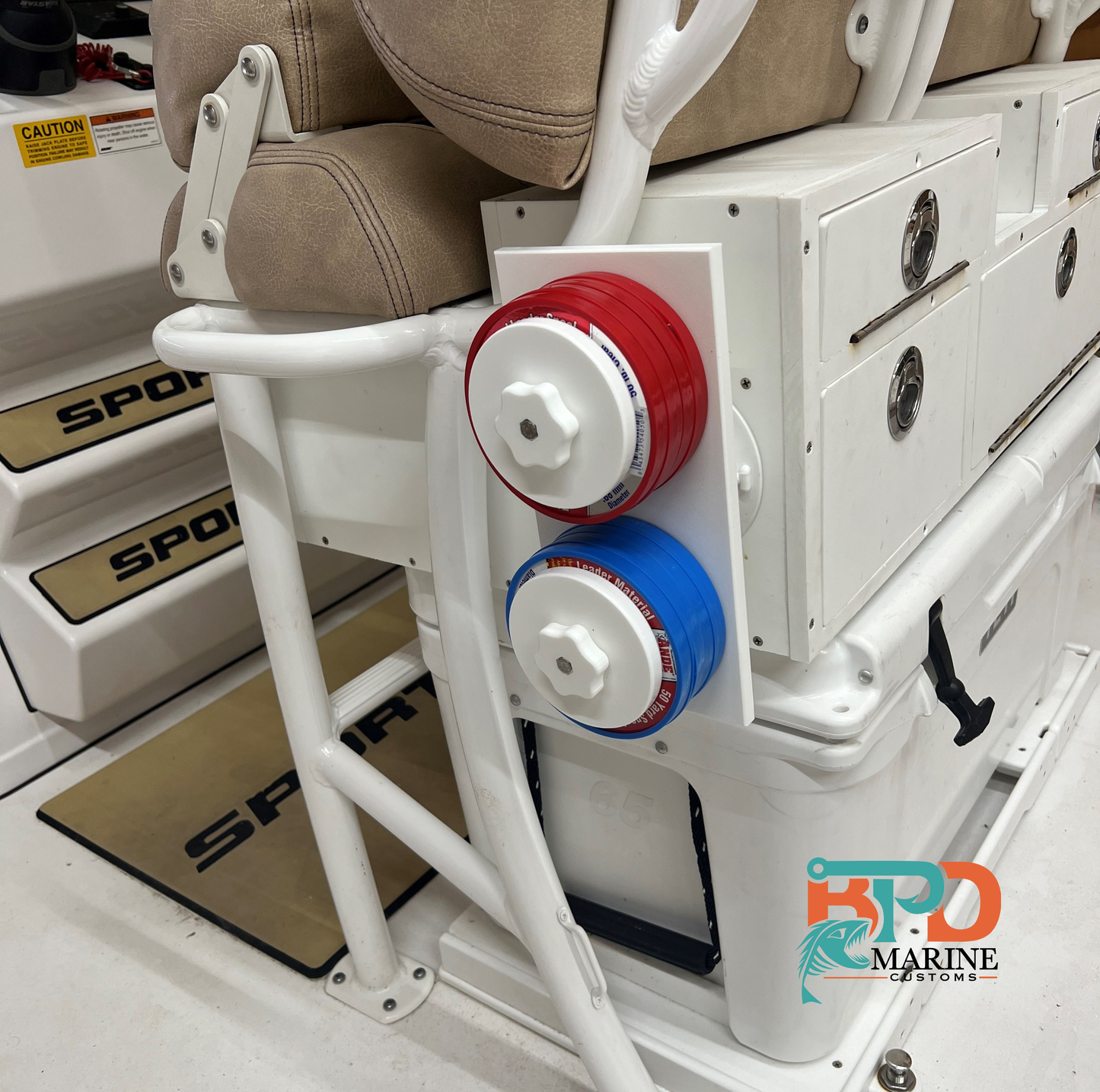 Leader Spool Holder