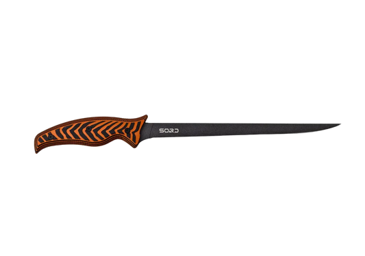 Sord 10" FILLET KNIFE - Flexy limited edition [Tiger]