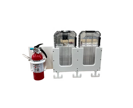 Waterproof Husky Organizer with Fire Extinguisher Mount