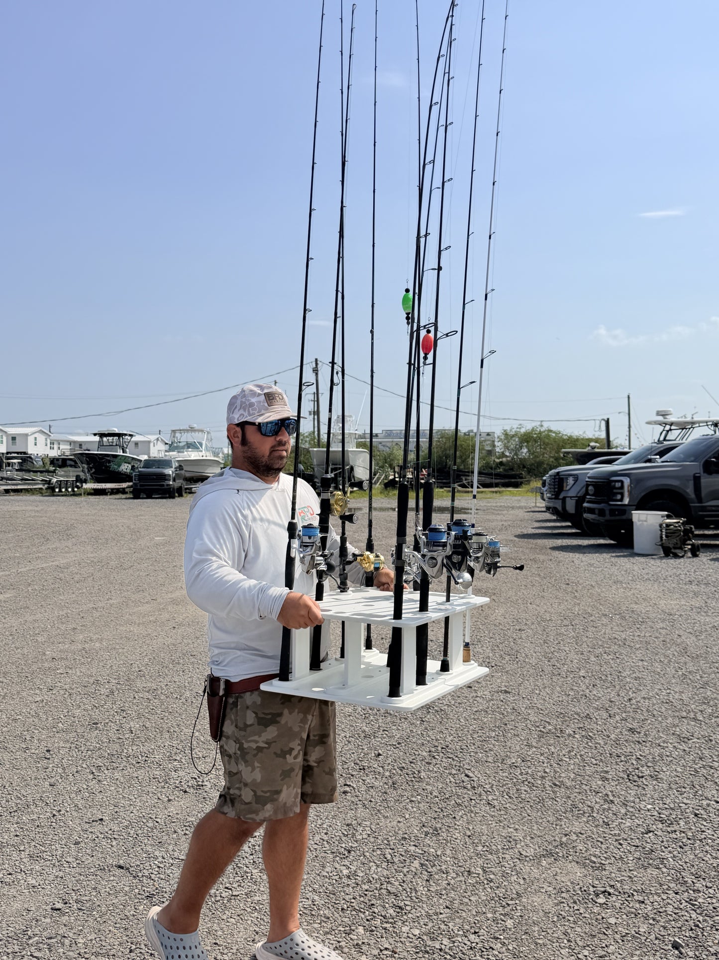 Dock Rod Rack - 12