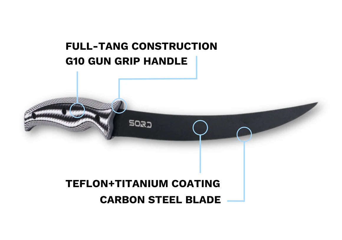 SORD 9" fillet knife - flexy