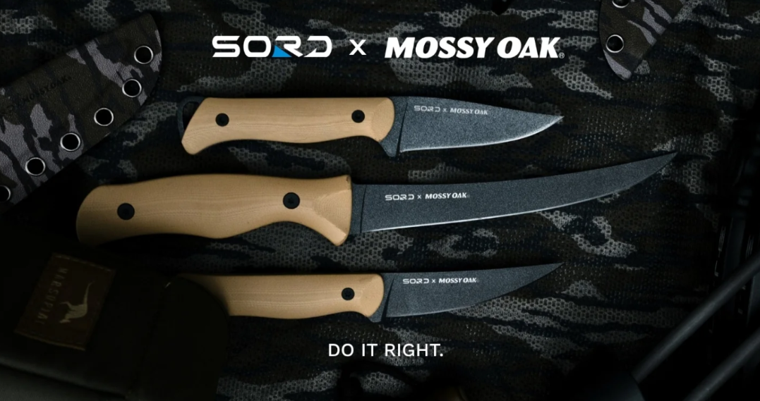 SORD × Mossy Oak Processing Knife