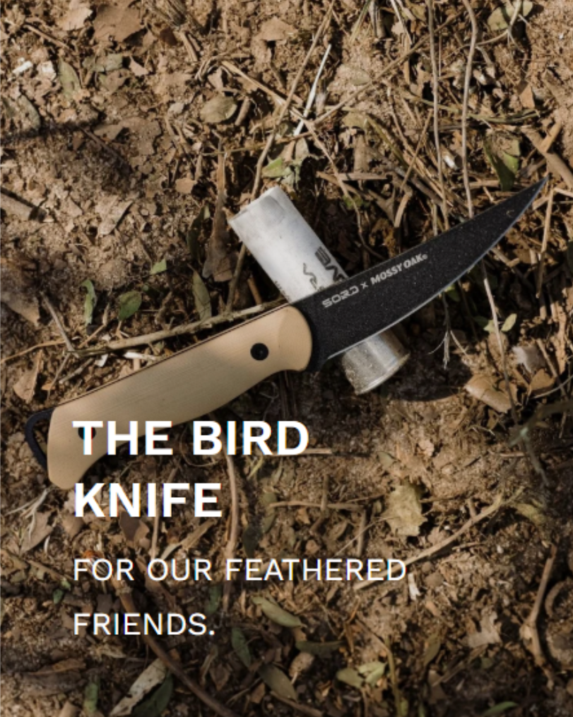 SORD × Mossy Oak Bird Knife