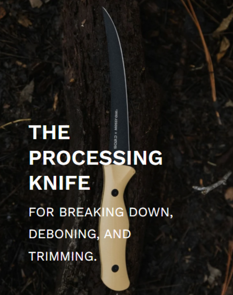 SORD × Mossy Oak Processing Knife